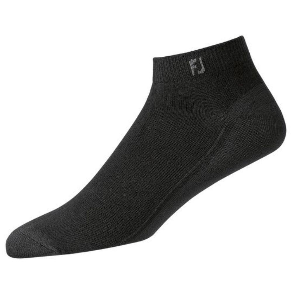 FootJoy Gents Prodry Lightweight Sport Socks Black Golf Store